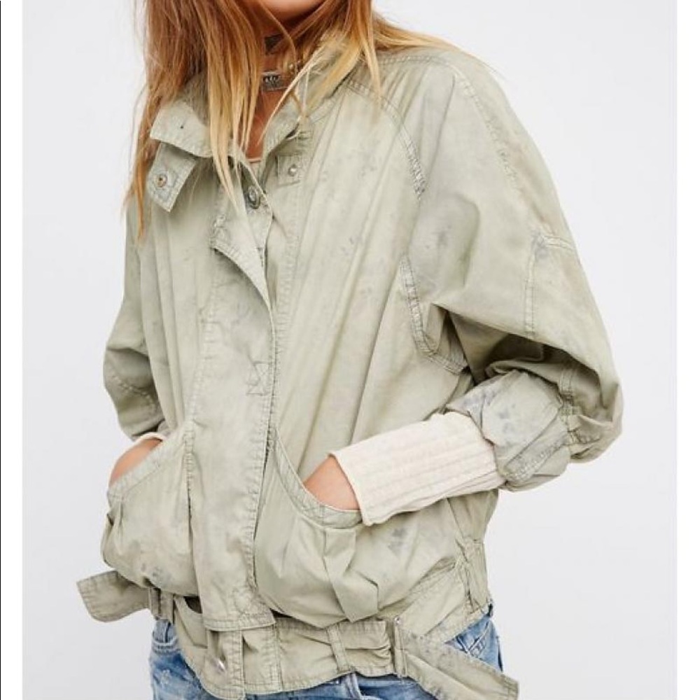 Free People parachute jacket
